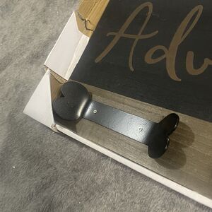 Adventure Awaits Wall Decor Bone Hanger Leash Holder Walking Accessories Holder